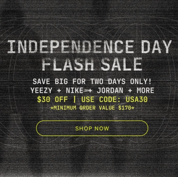 Kicks crew：全场球鞋、休闲鞋 独立日2日闪促