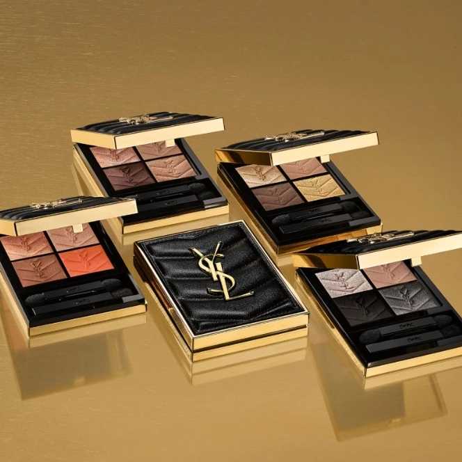 满$150减$30 YSL 圣罗兰 Mini 皮革眼影盘 多色可选