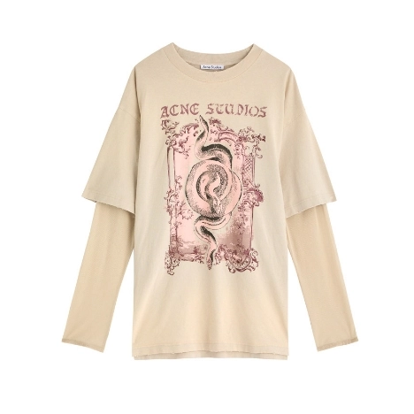 定价优势！ACNE STUDIOS 棉质印花T恤