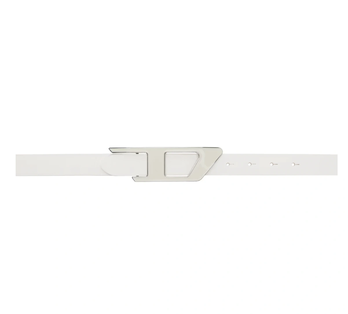 DIESEL White B-Dlogo Ii 腰带