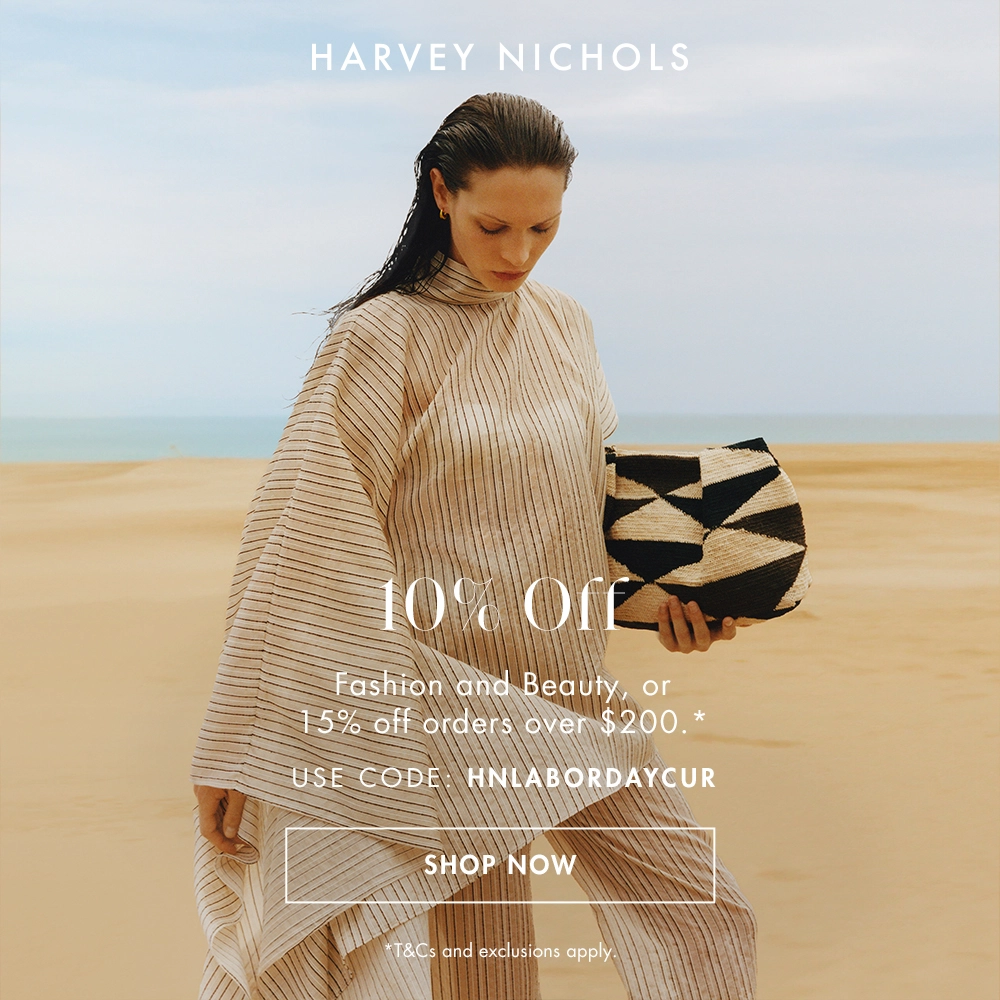 Harvey Nichols US：美妆时尚热卖 无门槛9折/满额8.5折 门槛降