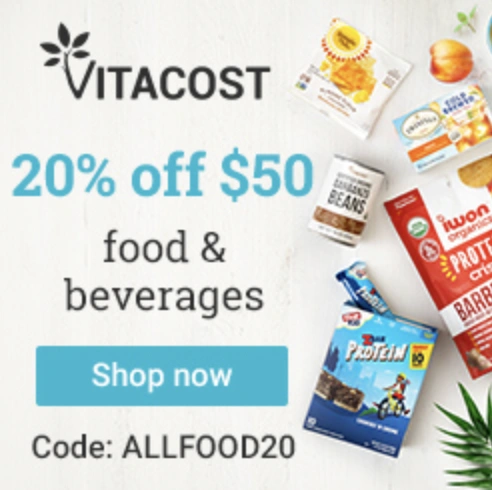 Vitacost：全场营养健康食品特卖