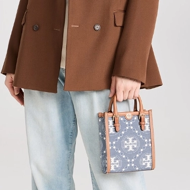 Tory Burch 汤丽柏琦 mini T MONOGRAM 迷你琴谱包