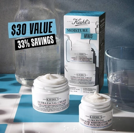 上新！Kiehl's 科颜氏美网：节日护肤套装热卖 金盏花套装$59