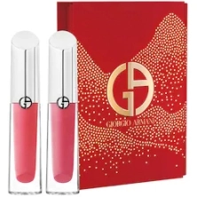 可恶！丝芙兰给看不给买~Armani 阿玛尼2024新品银盖丰唇蜜套装