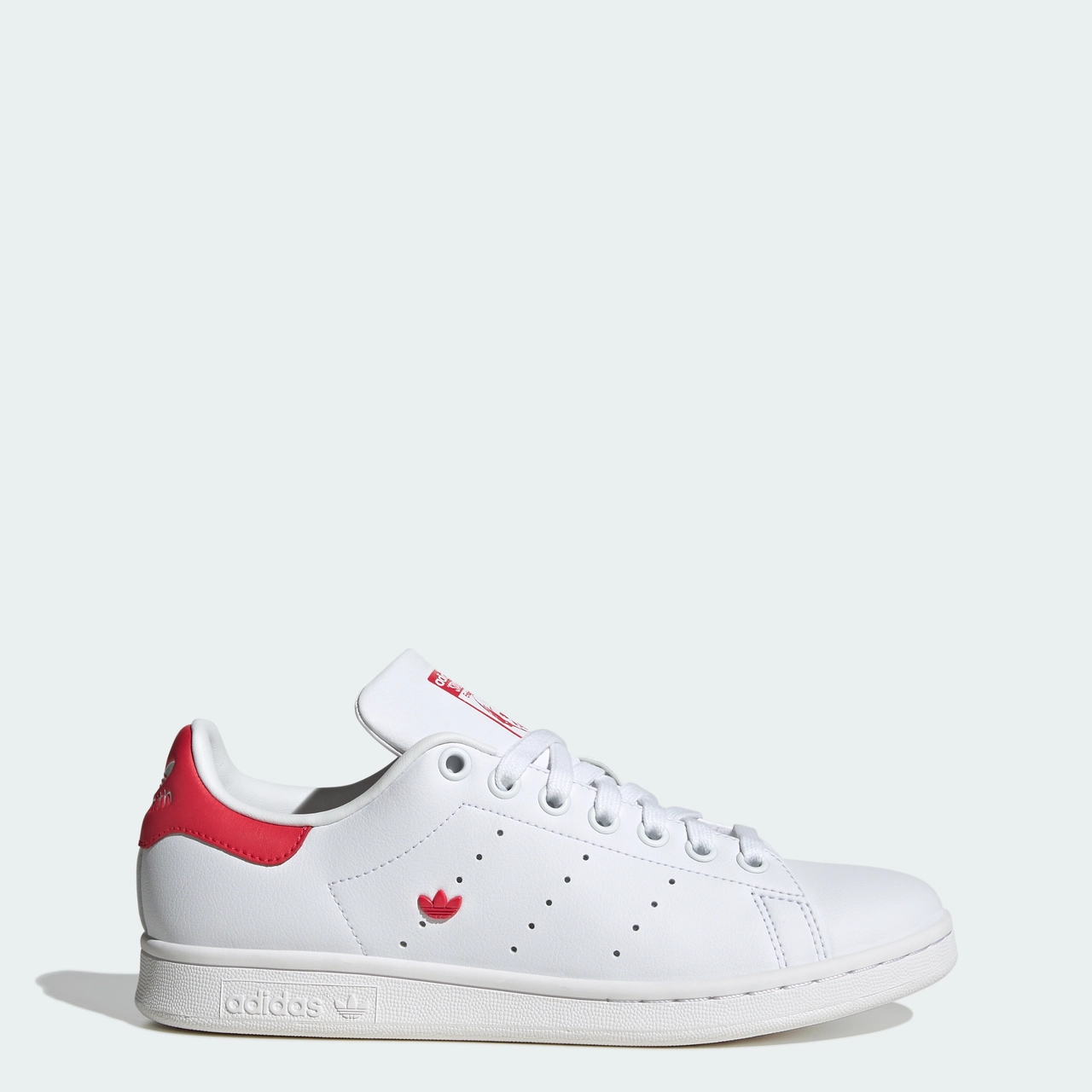 Adidas 阿迪达斯 Stan Smith 女款红尾板鞋