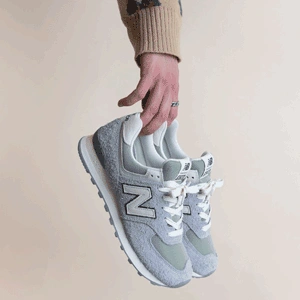 New Balance 新百伦 574 灰绿色女款运动鞋