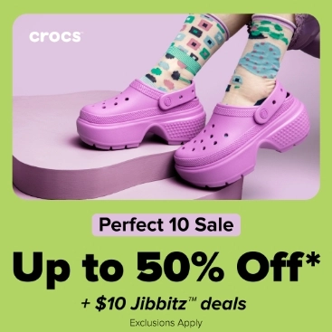 Crocs SG：折扣区大促！洞洞鞋热卖 入手联名款