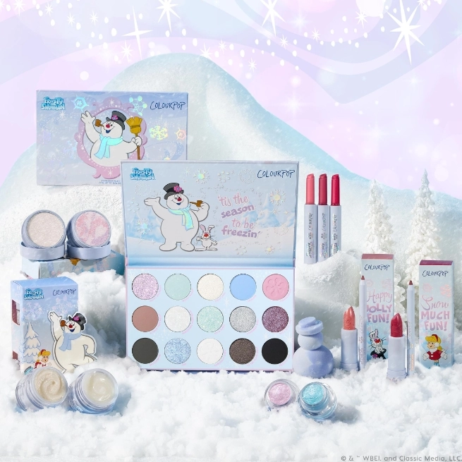 ColourPop 卡拉泡泡：周五上新时！Frosty the Snowman 联名系列来咯