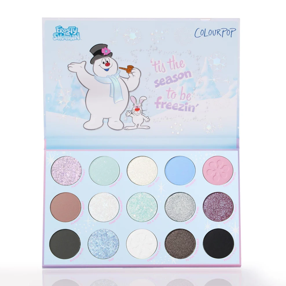 ColourPop 卡拉泡泡 Frosty The Snowman 联名款眼影