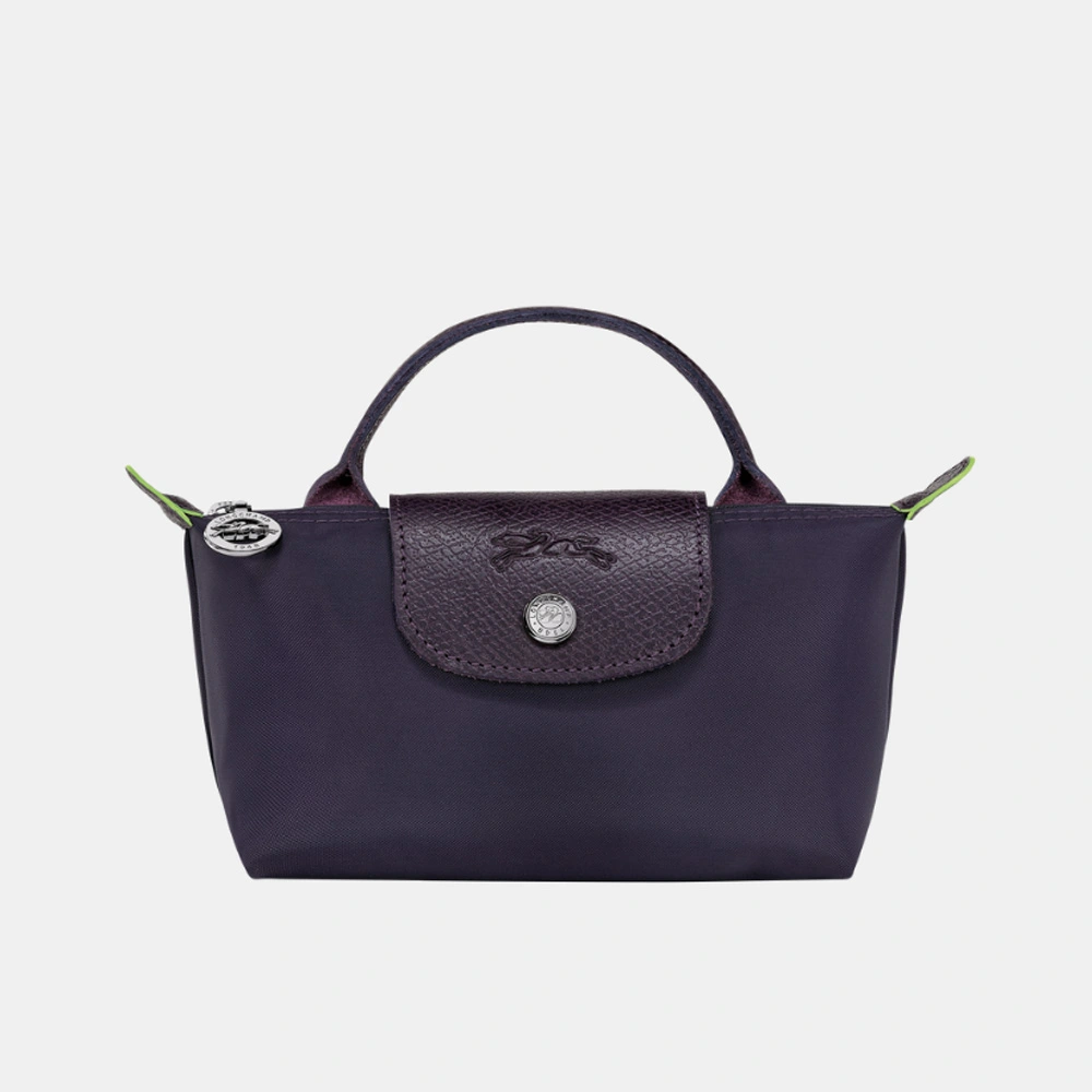 Longchamp Le Pliage 手提mini饺子包 浆果紫