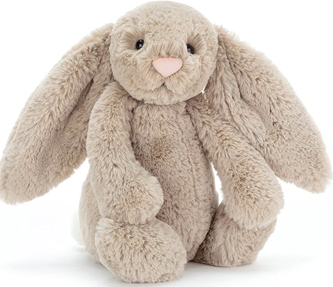 Jellycat 超柔软毛绒*兔毛绒公仔 中号 米色