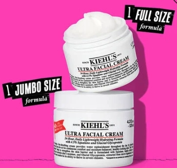 Kiehl's 美网：精选套装7.5折  高保湿面霜套装$50