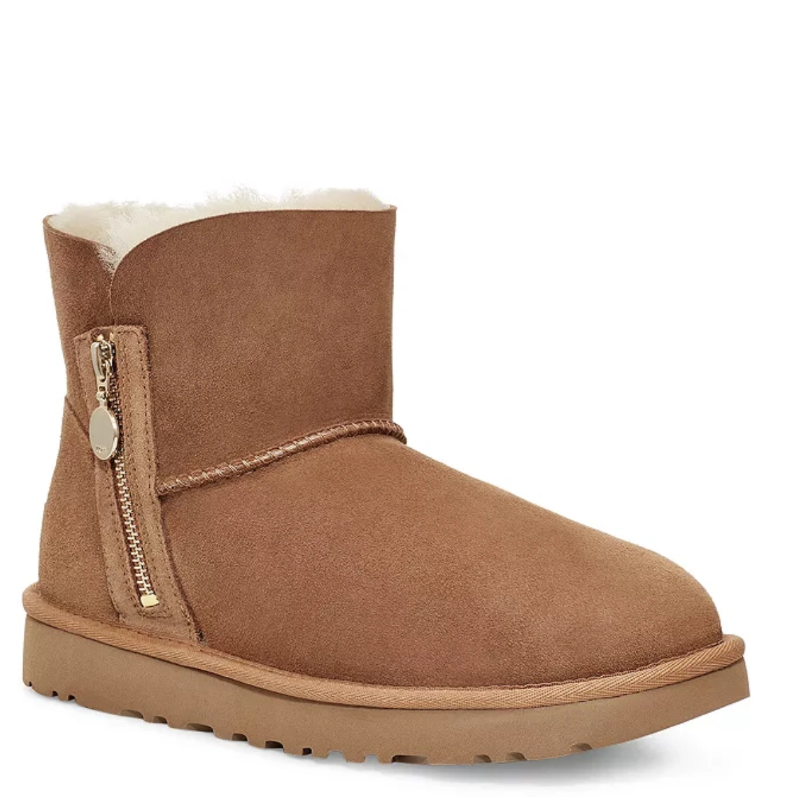 UGG® Bailey Zip Shearling Lined Mini 雪地靴 双色