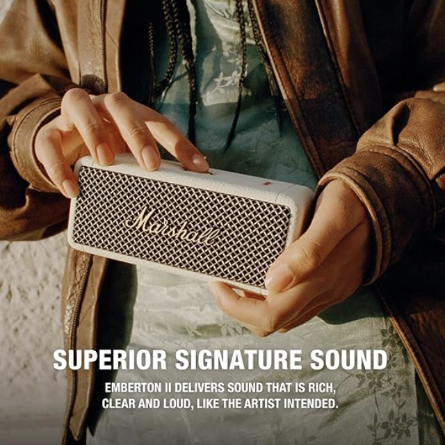 Amazon：Marshall 蓝牙音箱低至$99.79，$199.99收Acton III