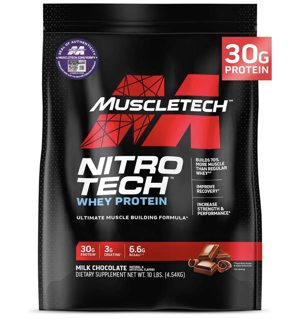 MuscleTech Whey蛋白粉10lb 香草味