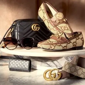 Rue La La：Gucci 大牌专场 围巾、墨镜好价！Horsebit 1955链条包$764