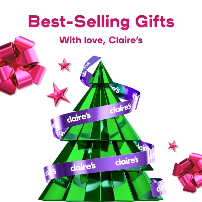 Claire's：精选配饰热卖 入耳钉、发卡等