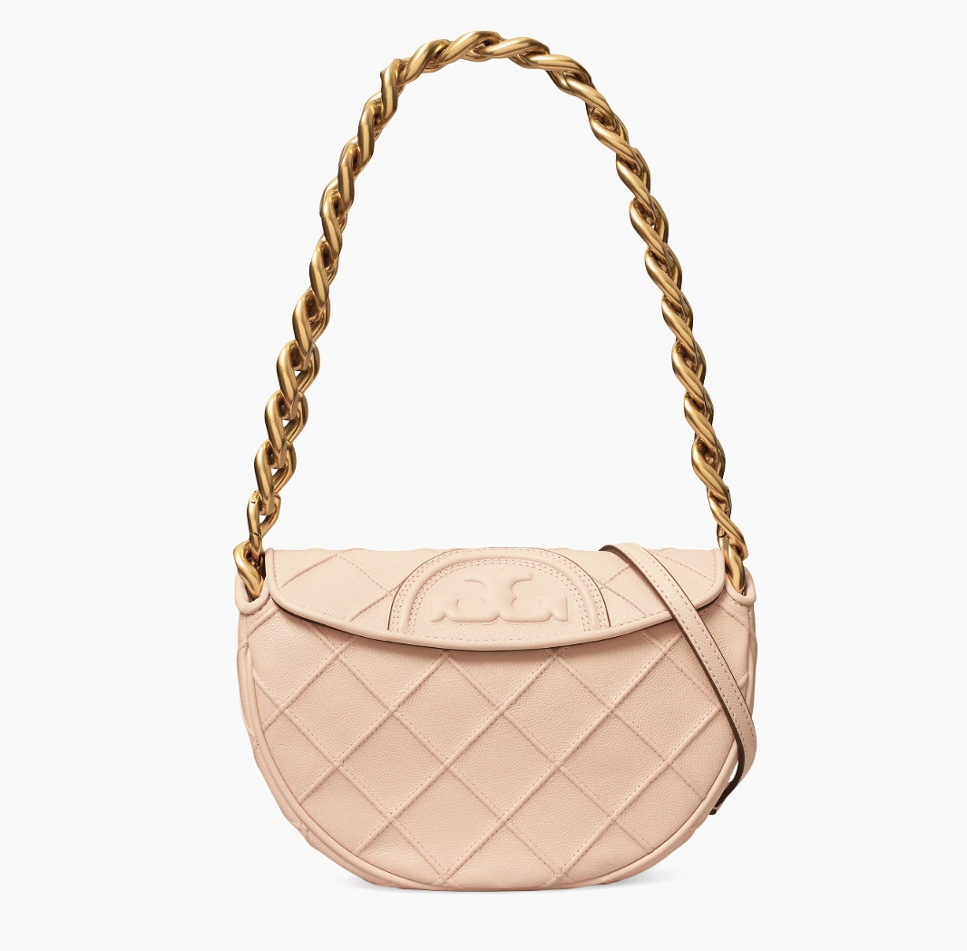 Tory Burch 汤丽柏琦 Fleming Soft Crescent 月牙包