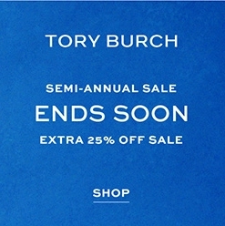 Tory burch US：一年仅两次！必入 KIRA、Robinson 系列