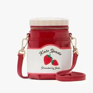 上新！Kate Spade 草莓桶斜挎包