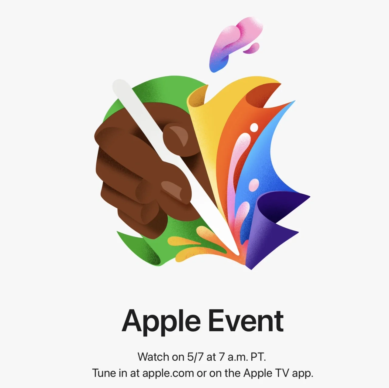 Apple 苹果：官宣！5月7日特别发布会！