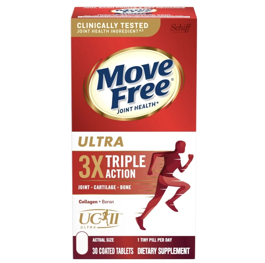 Move Free 白瓶强效骨胶原维骨力 30粒