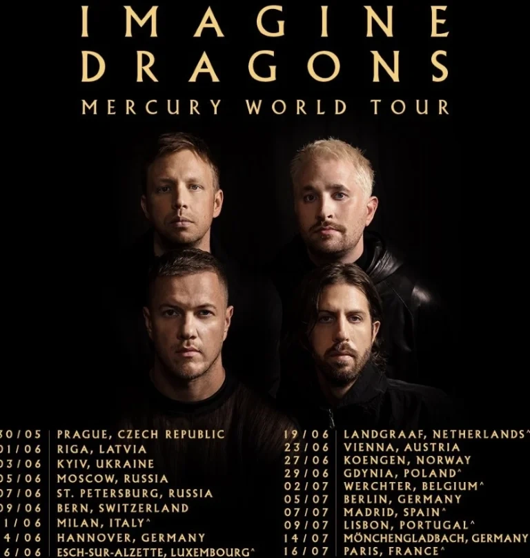 Stubhub：Imagine Dragons 梦龙2024世界巡回演唱会开启！