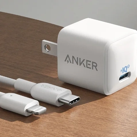 Anker 511充电器 20W（带 USB-C 转 Lightning 数据线）