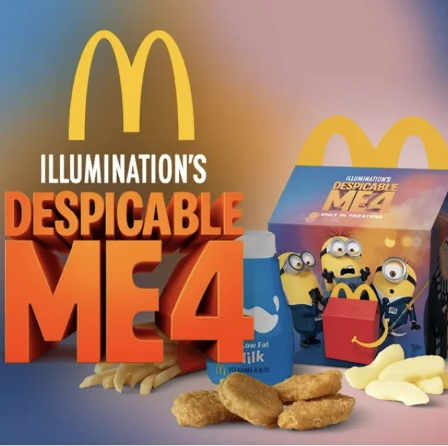 McDonald's：麦当劳✖️小黄人开心乐园餐登场