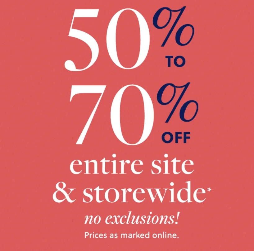 J.Crew Factory：清仓额外3折！简直不要钱！