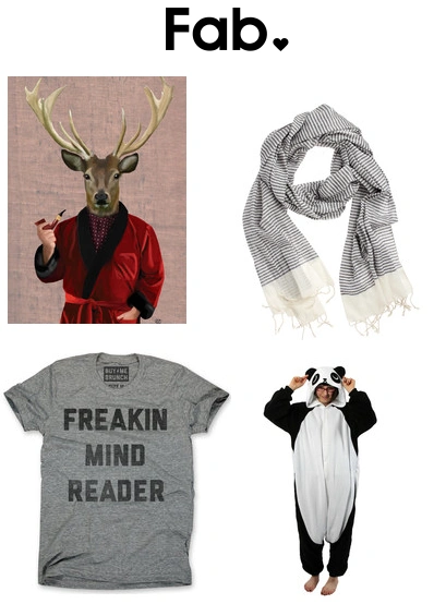 Fab.com: 订单满$100省$25 或满$150省$50