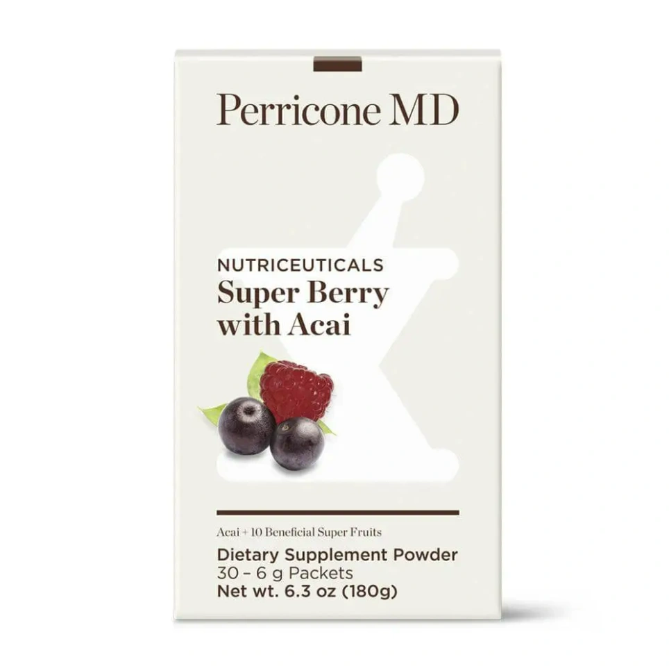 Perricone MD 裴礼康 超级浆果与巴西莓抗氧化果饮 6g*30条+赠同款2盒