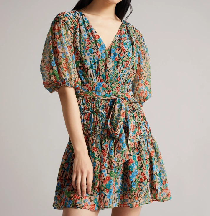 Ted Baker 收腰连衣裙