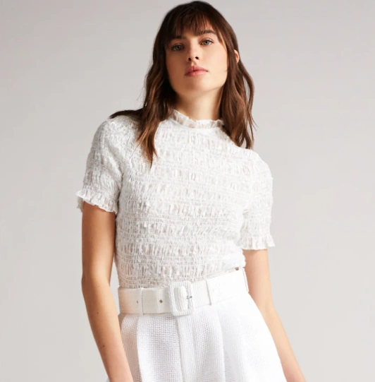 Ted Baker 褶皱上衣