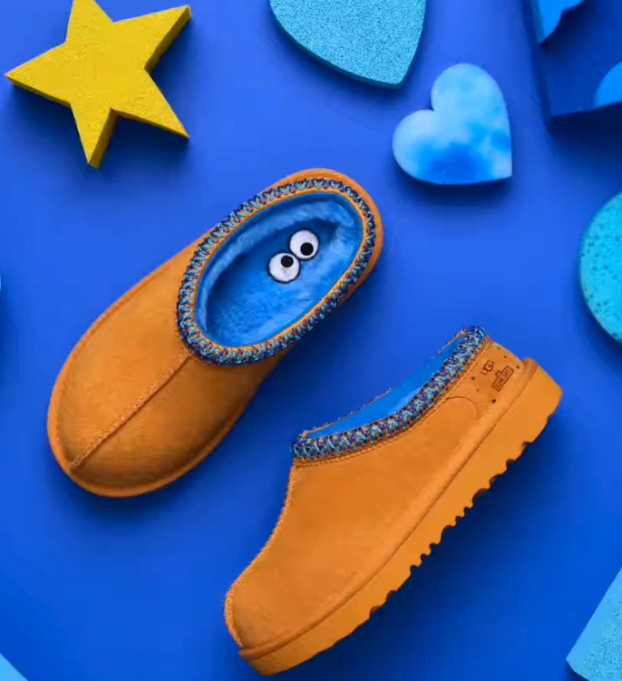 UGG X Cookie Monster Tasman II  可爱甜饼怪低帮雪地靴