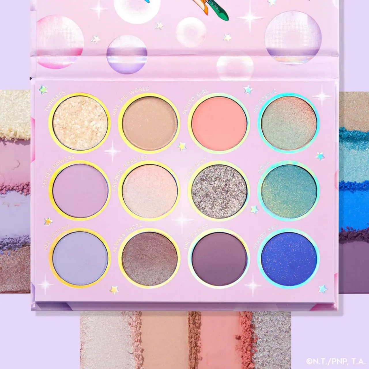 ColourPop x Sailor Moon 美少女战士 for love & justice 眼影盘