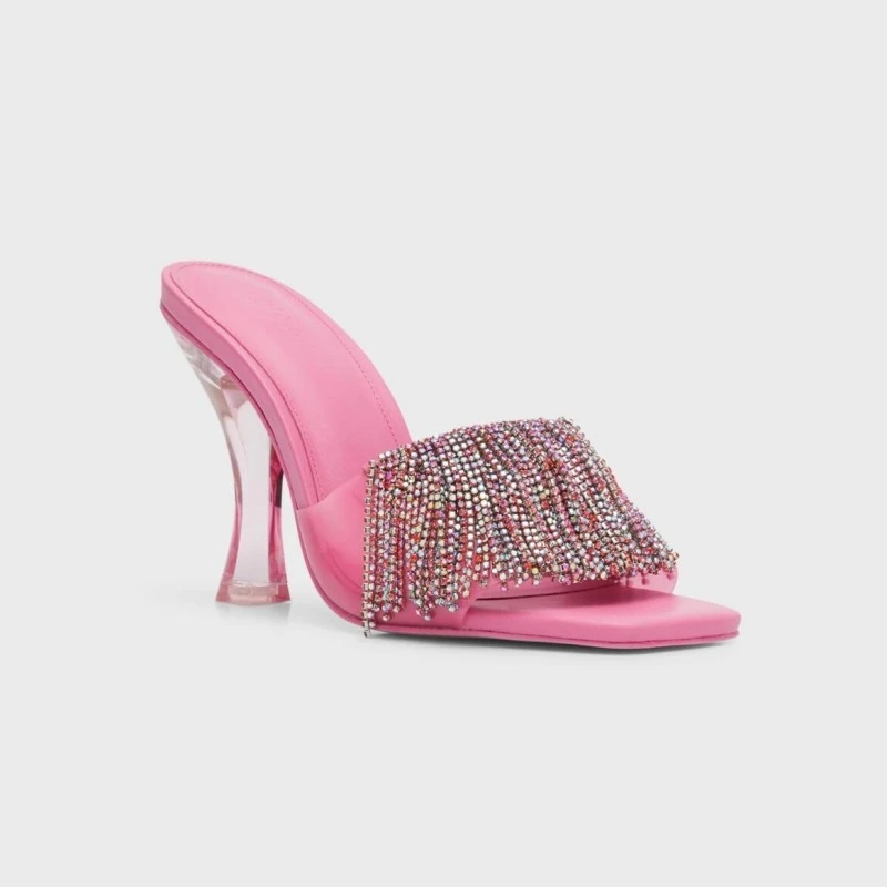  Cult Gaia 水晶流苏凉鞋