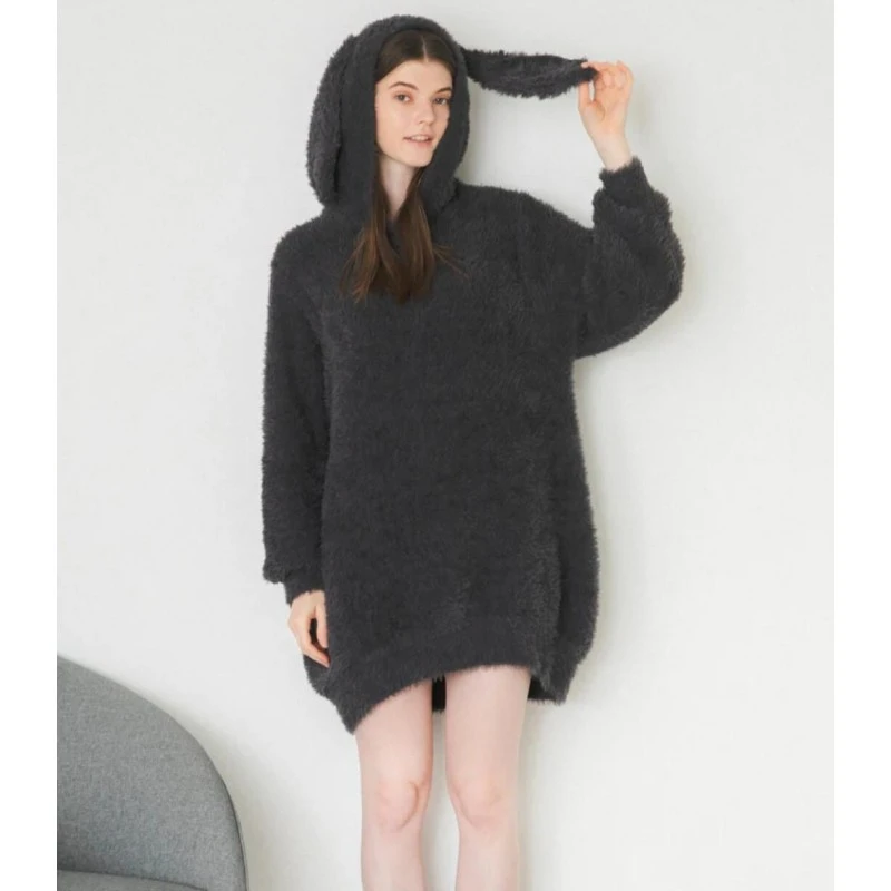 Gelato Pique 萌兔背帽睡衣