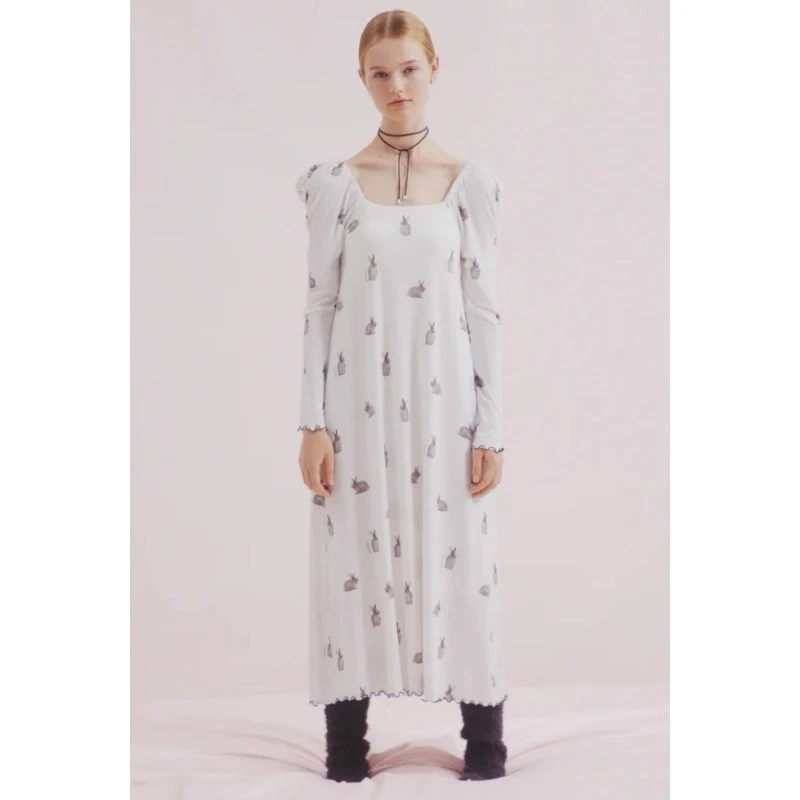 Gelato Pique 萌兔印花睡裙