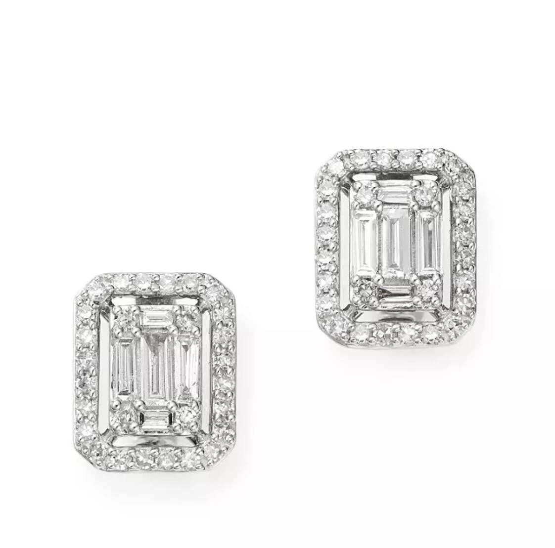 Bloomingdale's 方钻耳钉