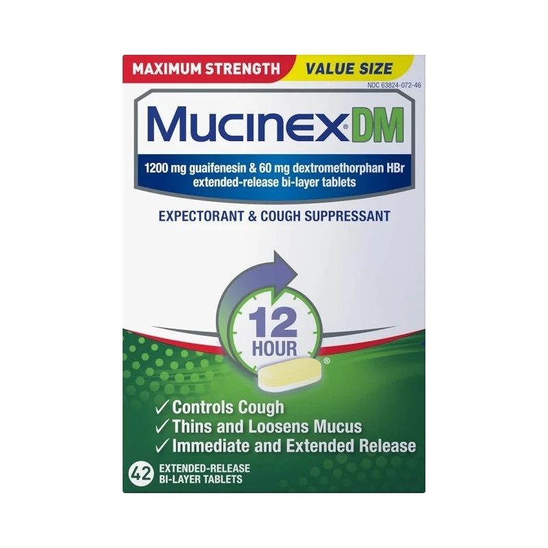 Mucinex DM 12小时化痰药