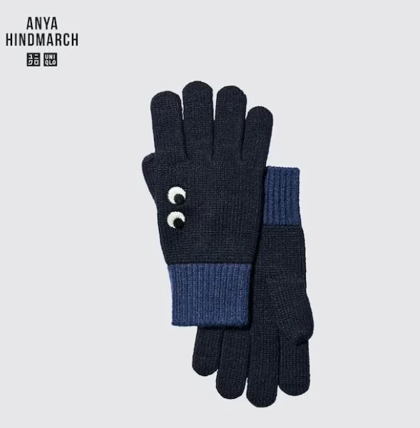 Uniqlo x Anya Hindmarch HEATTECH 针织手套