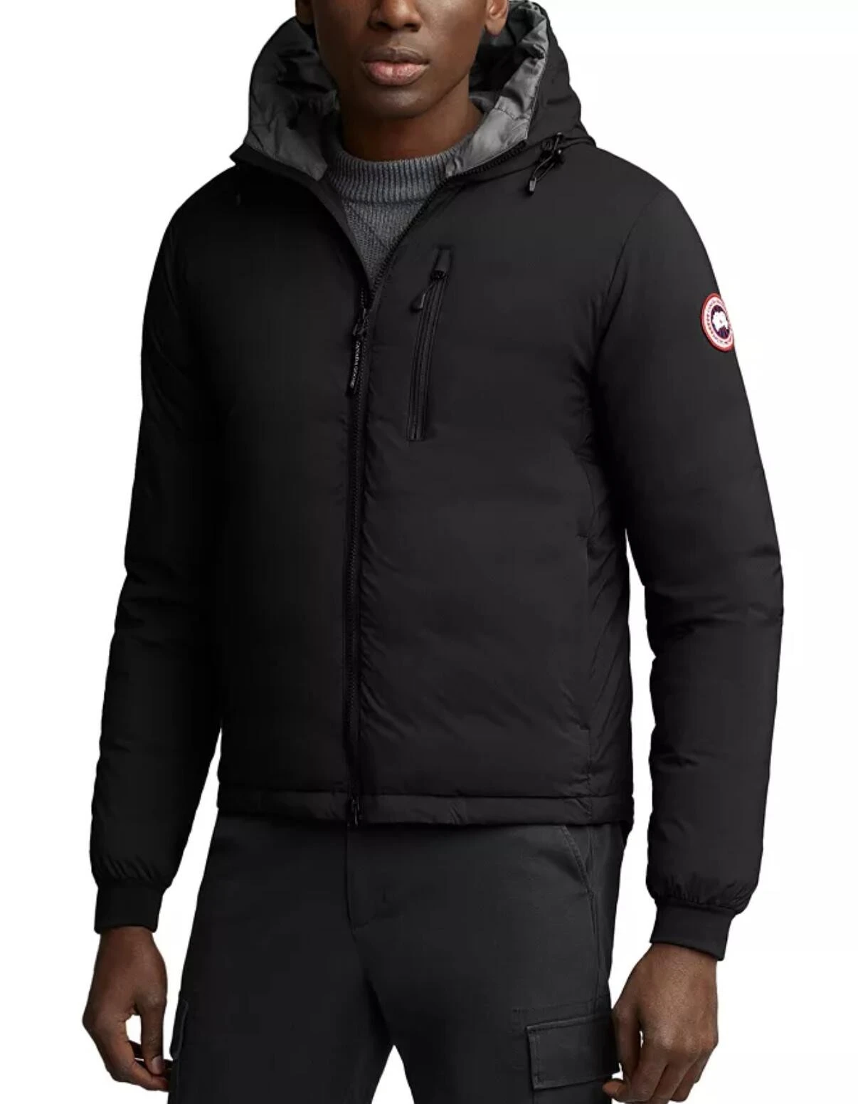 Canada Goose Lodge 可折叠连帽羽绒服