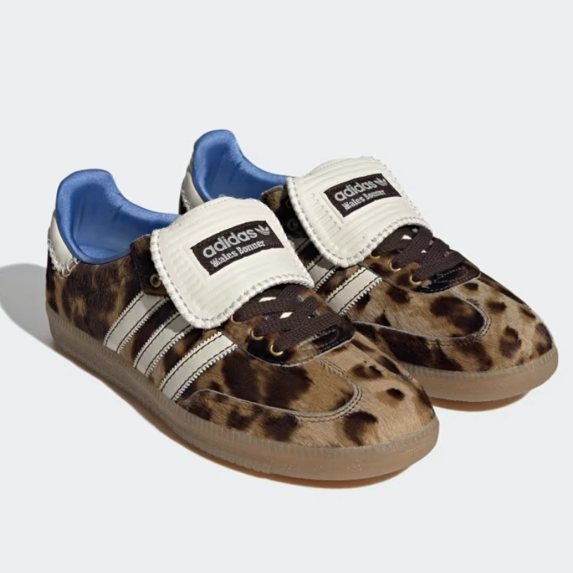 adidas WALES BONNER SAMBA PONY TONAL 豹纹德训鞋