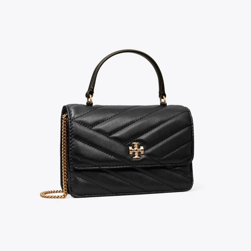 Tory Bruch Kira Chevron 斜纹迷你手提钱包