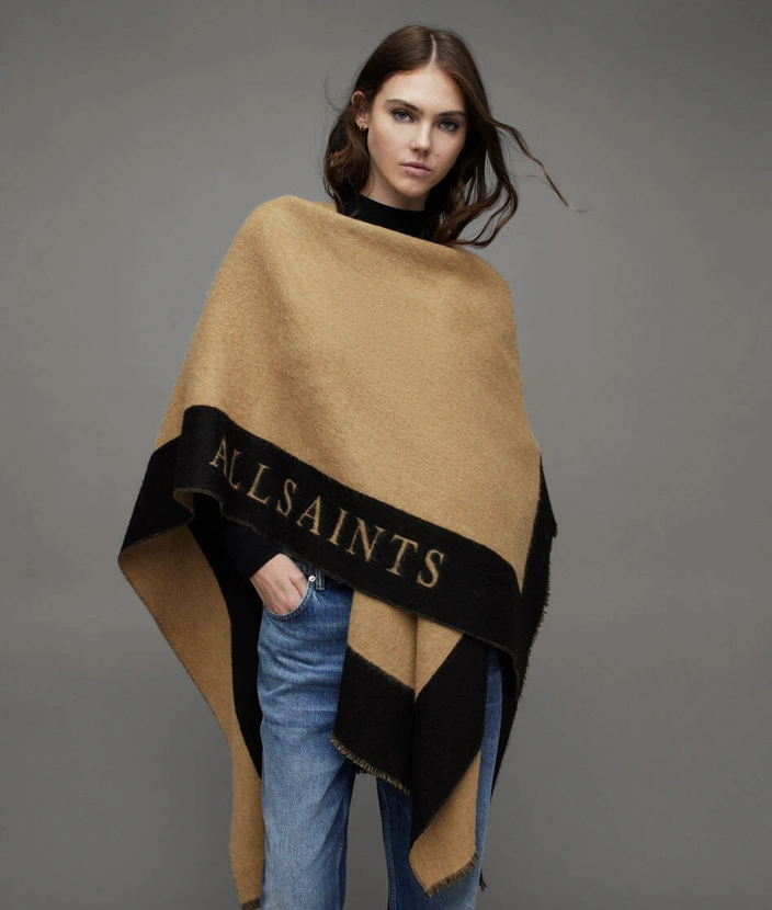 All Saints 羊毛斗篷