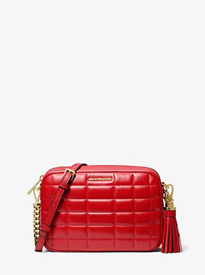 MICHAEL KORS Jet Set 中号绗缝皮革斜挎包