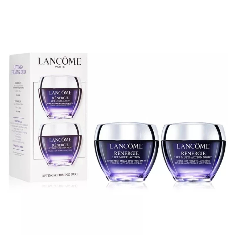 兰蔻立体塑颜早晚霜套装