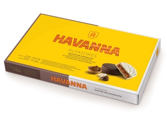 Havanna Alfajores 巧克力18片
